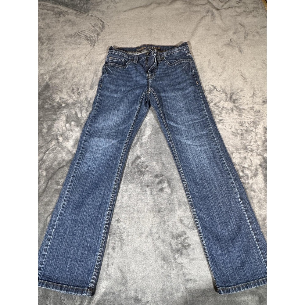 Cody James Jeans Mens 29x30 Blue Straight Leg Regular Fit Stretch Denim Western